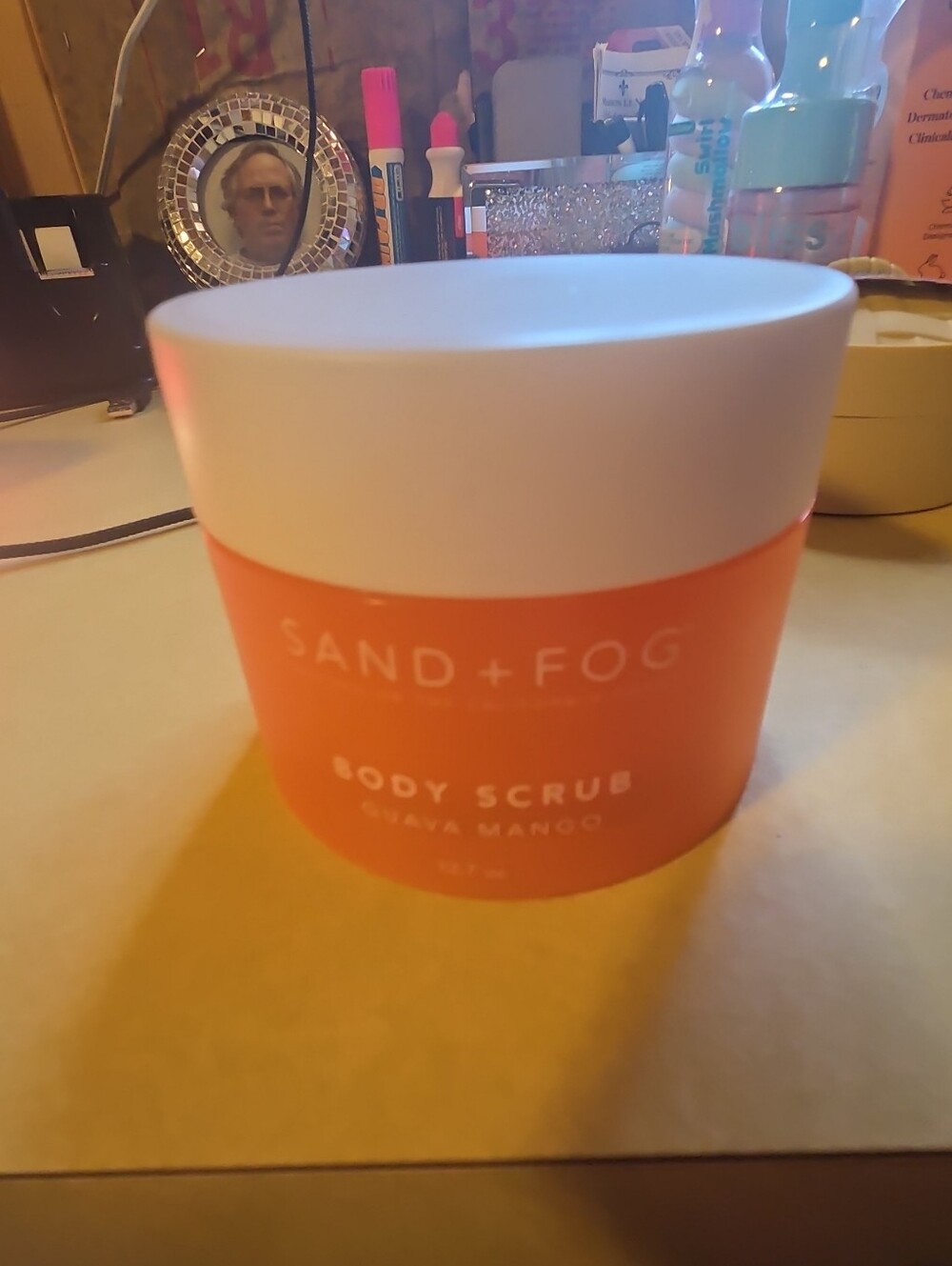 Sand + Fog Guava Mango Body Scrub — Coral